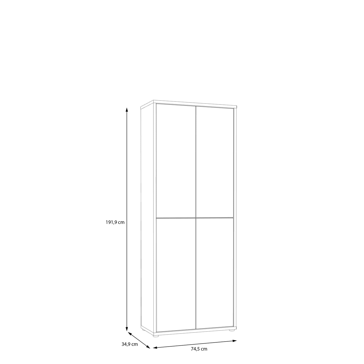 Batų spinta AC822-D78