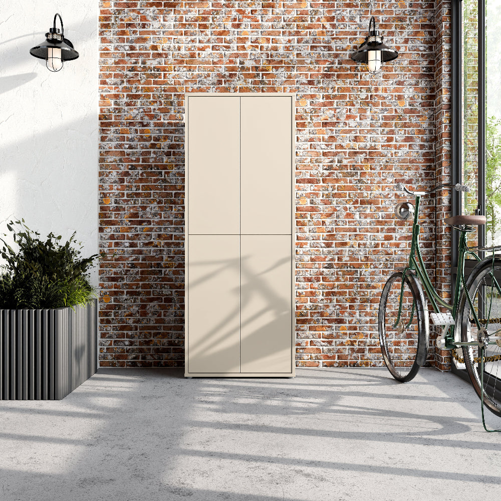 Batų spinta smėlio spalvos