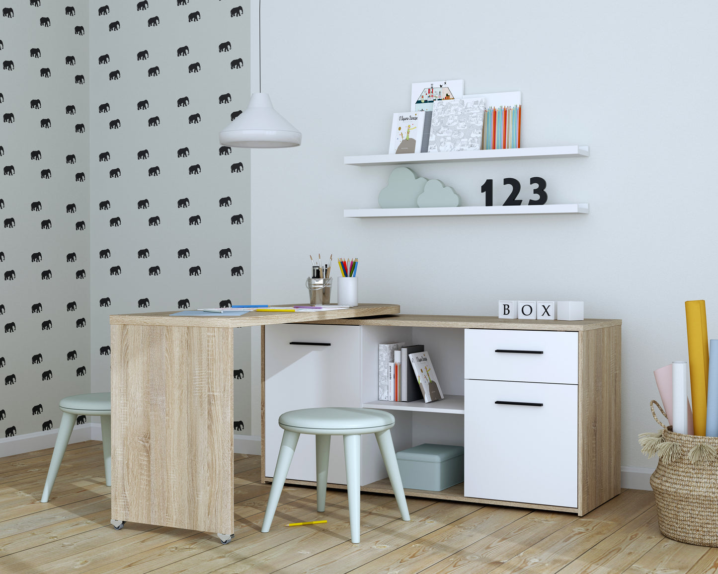 Rašomasis stalas Aliklia