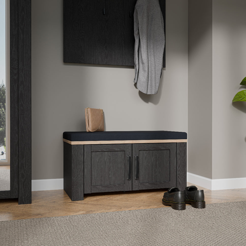 Batų dėžė Bohol juoda