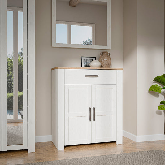 Batų spintelė Bohol šviesi