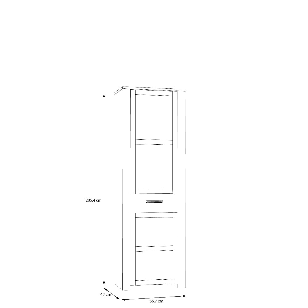 Šviesi prieškambario spinta Bohol