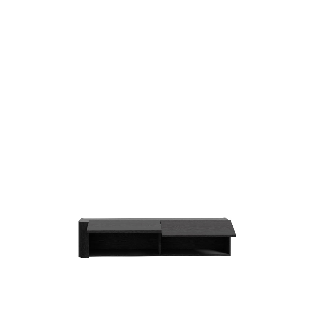 Sienine lentyna Breathtaker juodos spalvos