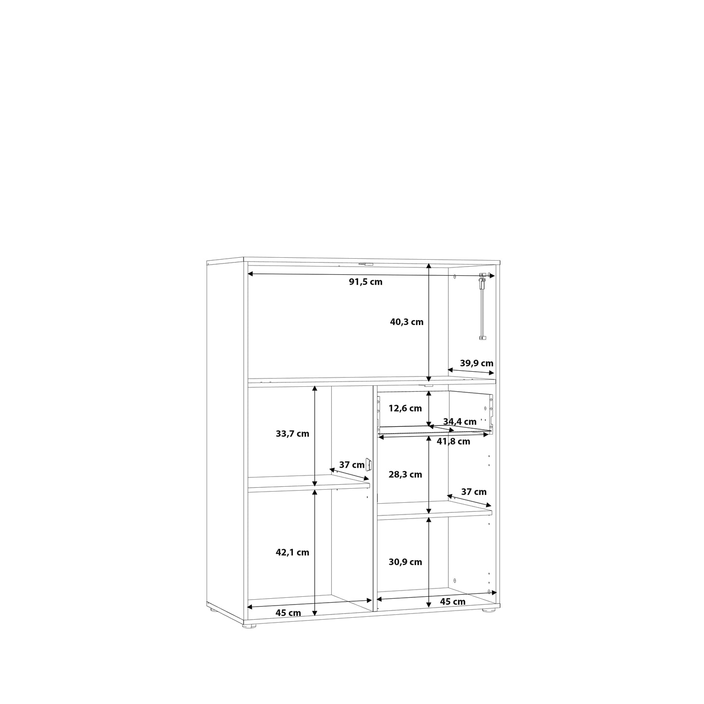 #Lefkadas balta komoda# - #Maxibaldai#