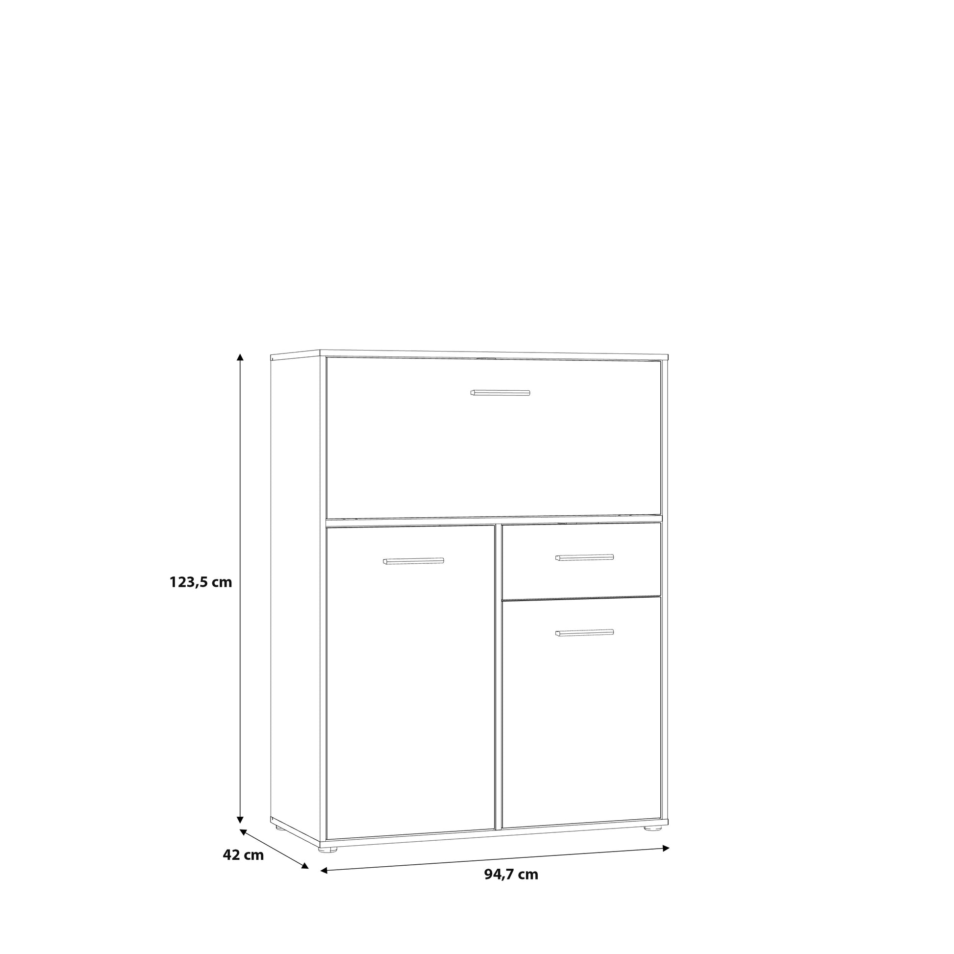 #Lefkadas balta komoda# - #Maxibaldai#