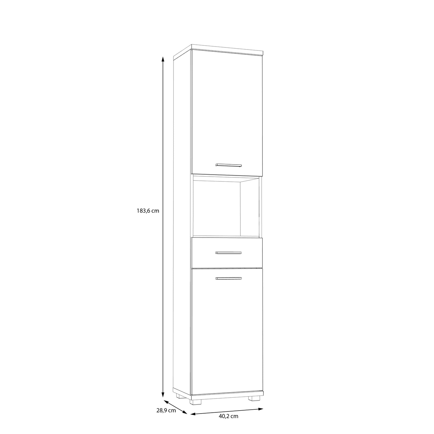 Vonios spintelė Champ