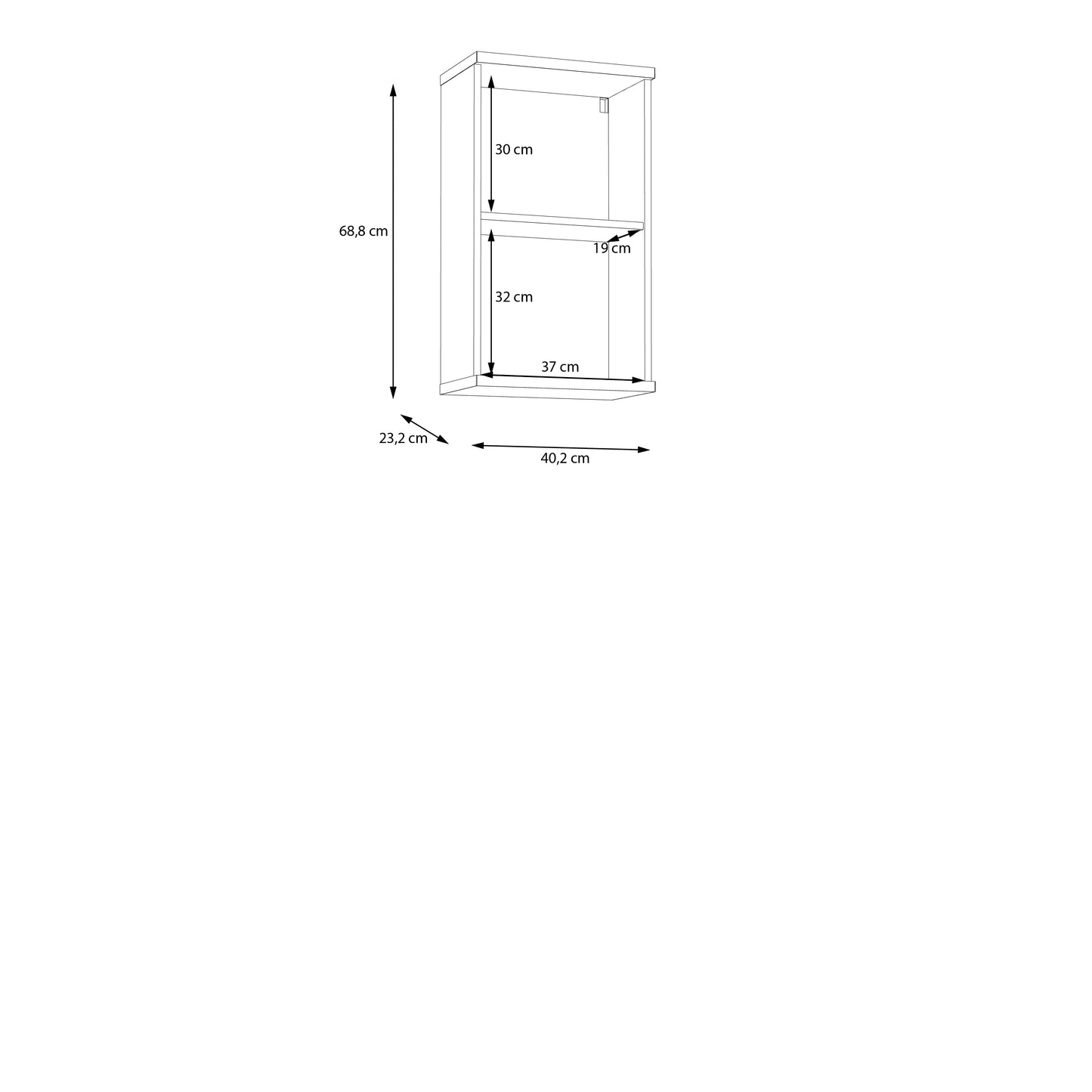 Pakabinama vonios spintelė  Champ (žalia)