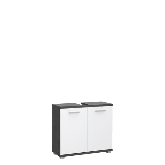 Pastatoma vonios spintelė  Champ (balta su pilku)