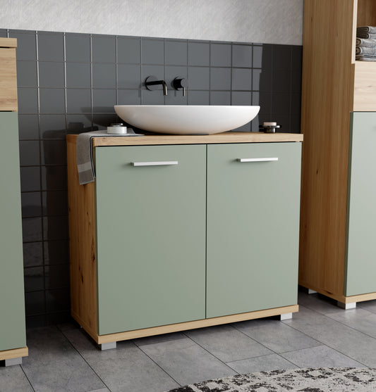 Pastatoma vonios spintelė  Champ (žalia)