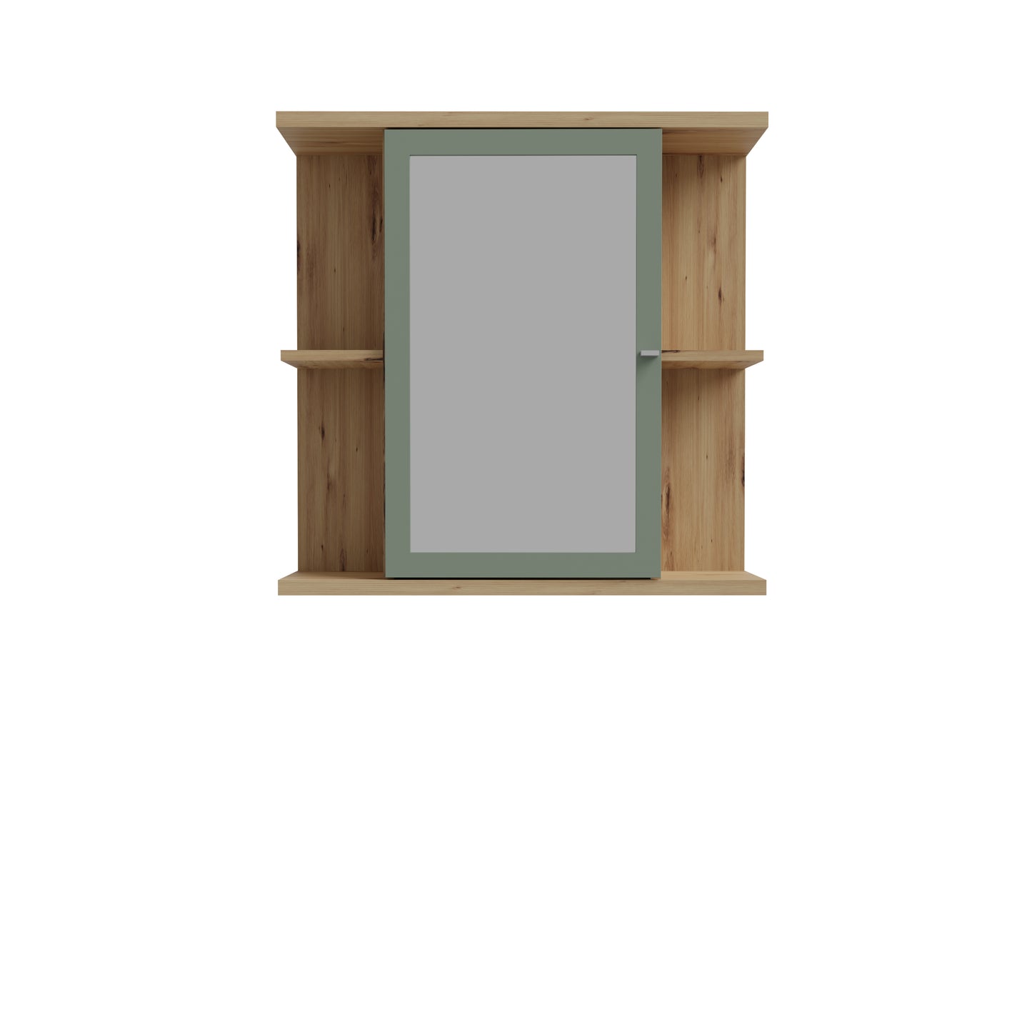 Pakabinama vonios spintelė su veidrodžiu Champ (žalia)