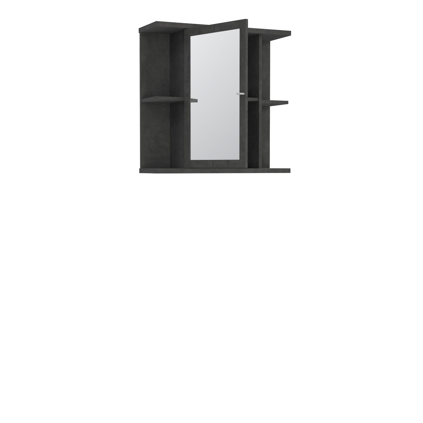 Pakabinama vonios spintelė su veidrodžiu Champ (pilka)