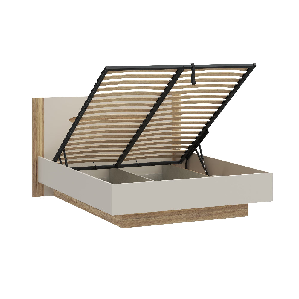 Edwal miegamojo lova – smėlio spalvo