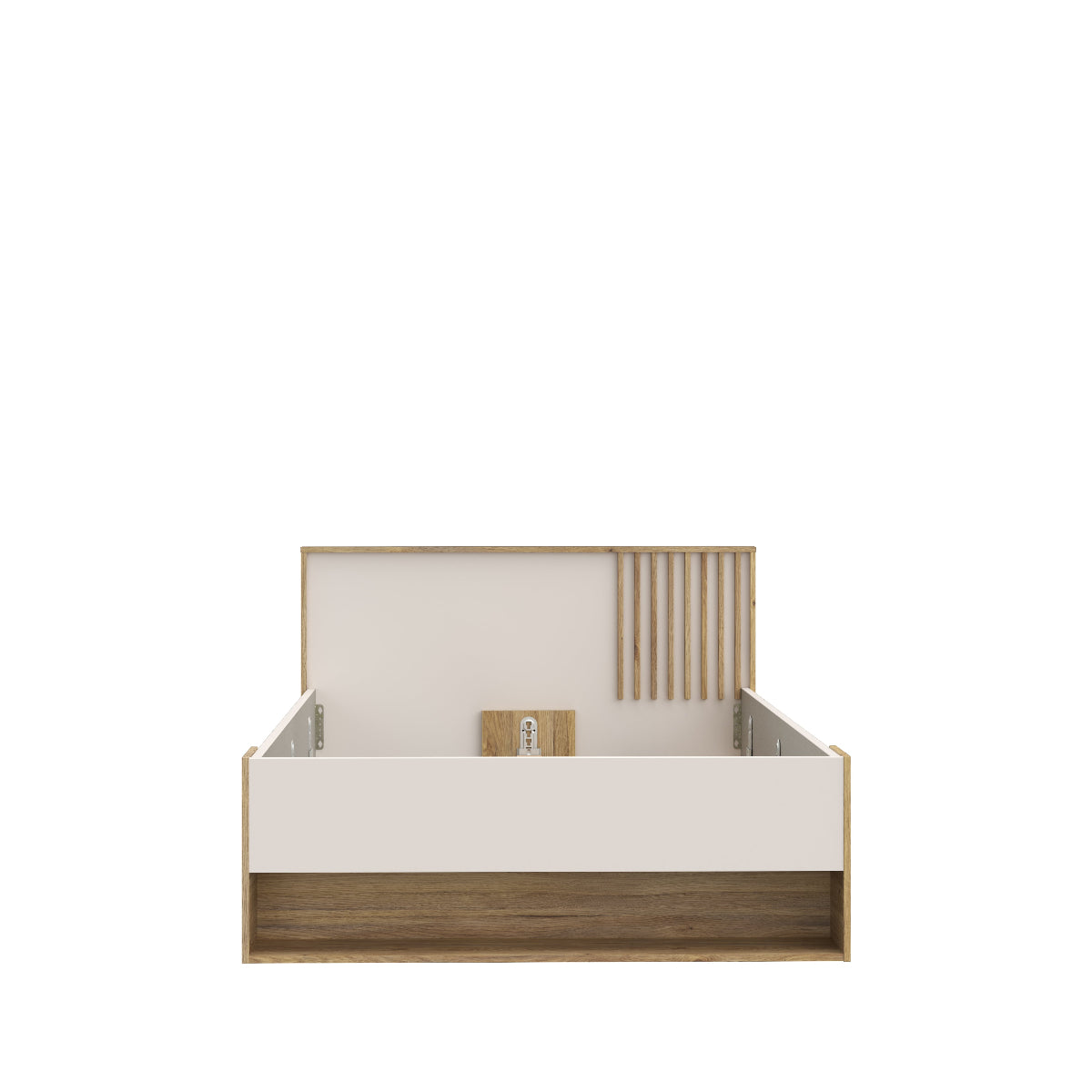 Lova Eliston smėlio ir ąžuolo spalvos