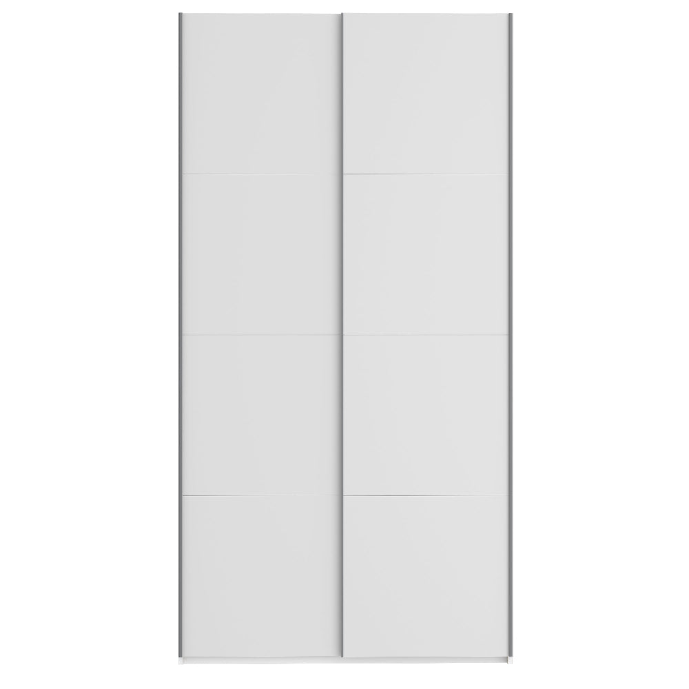 Fittio balta stumdomų durų spinta