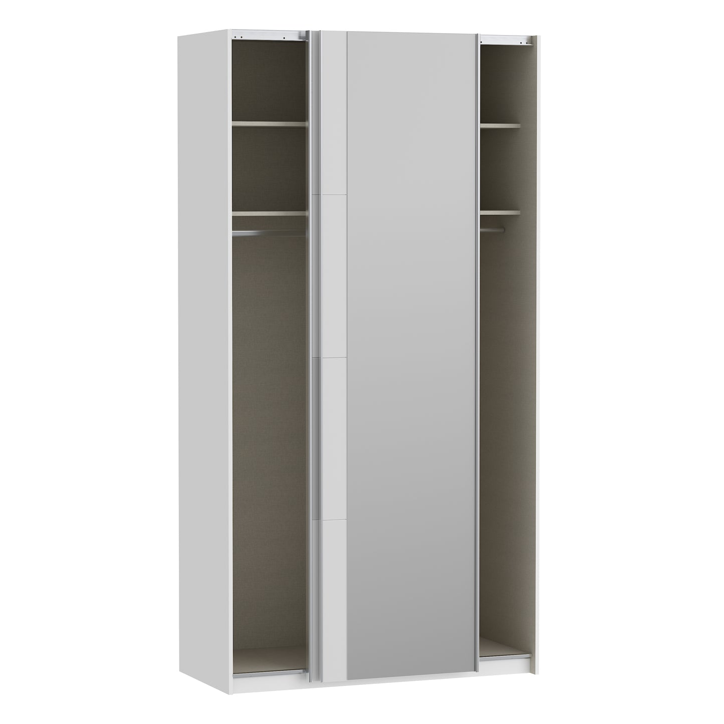 Spinta su veidrodžiu Fittio 120