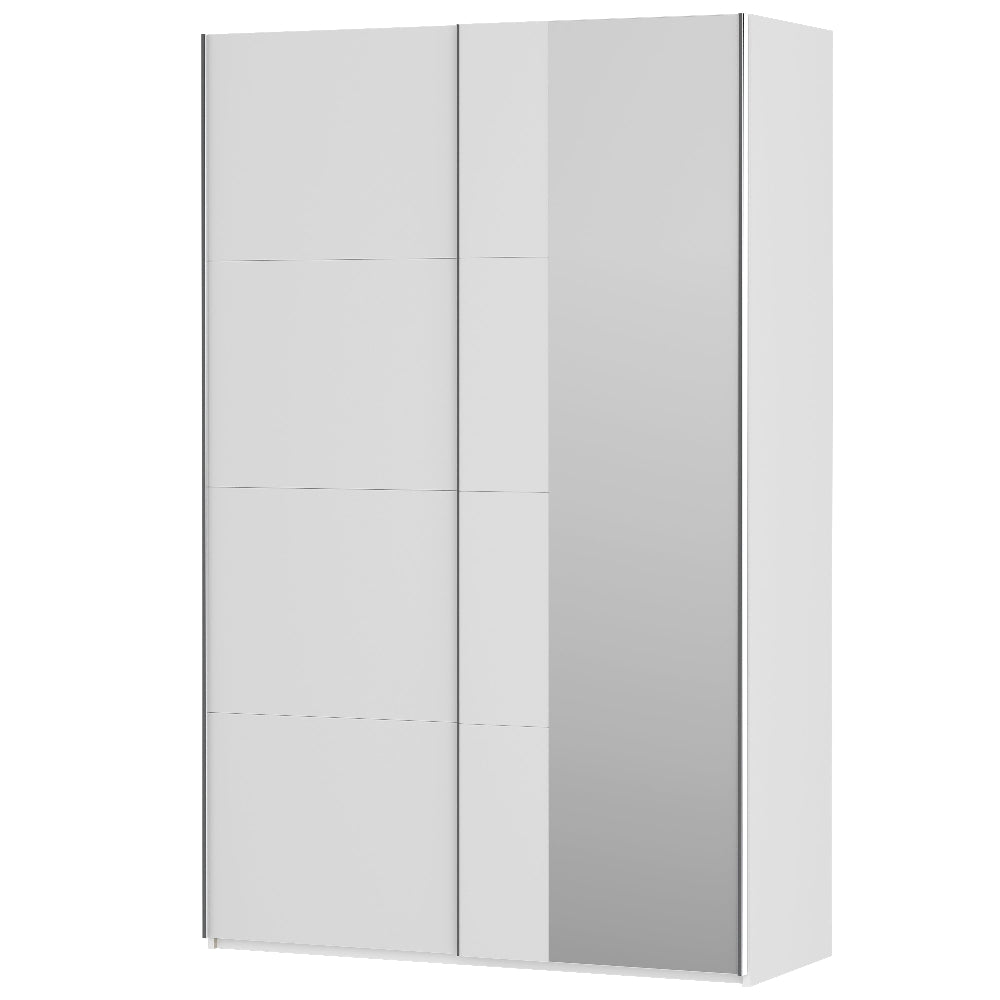 Fittio stumdomų durų spinta su veidrodžiu