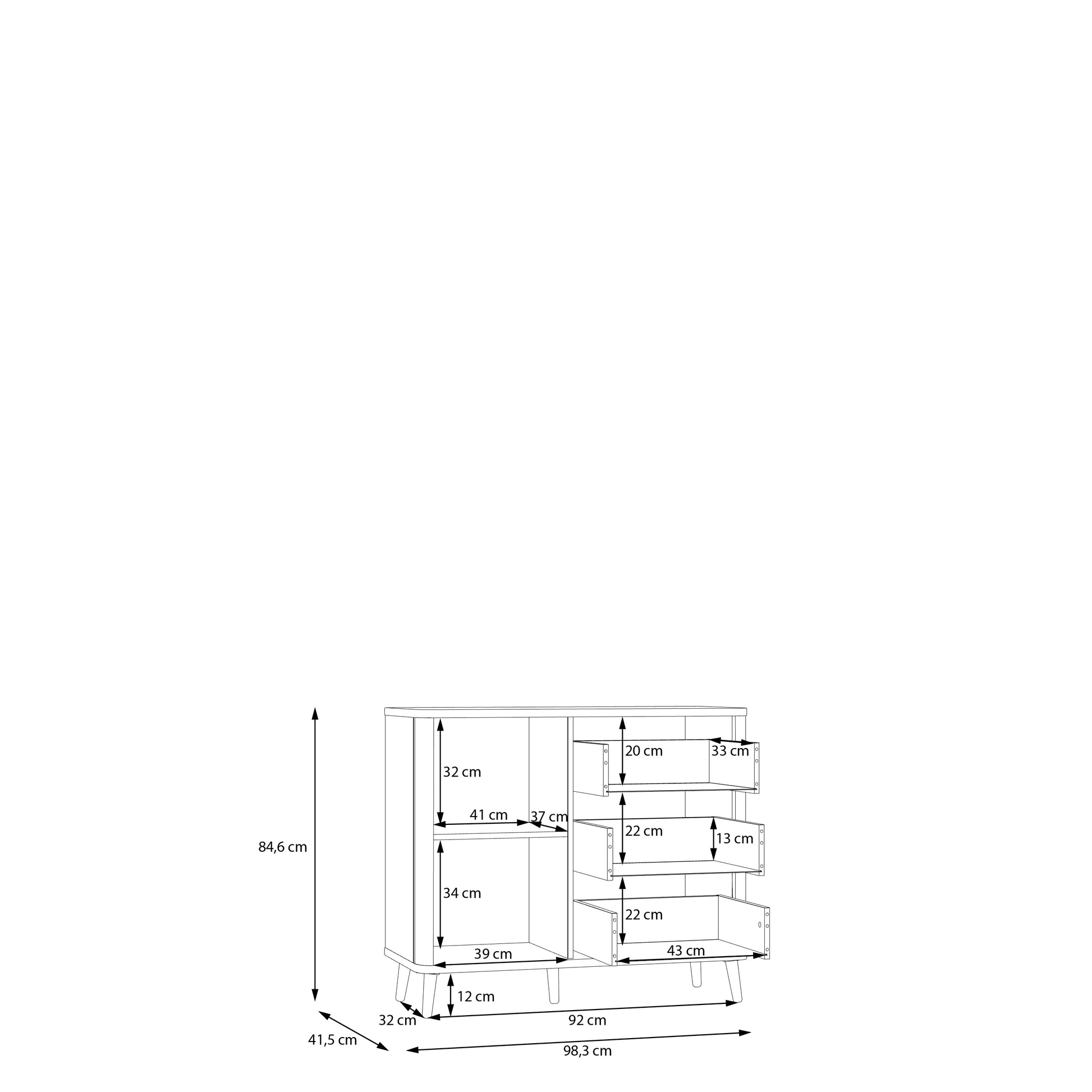 #Lefkadas balta komoda# - #Maxibaldai#