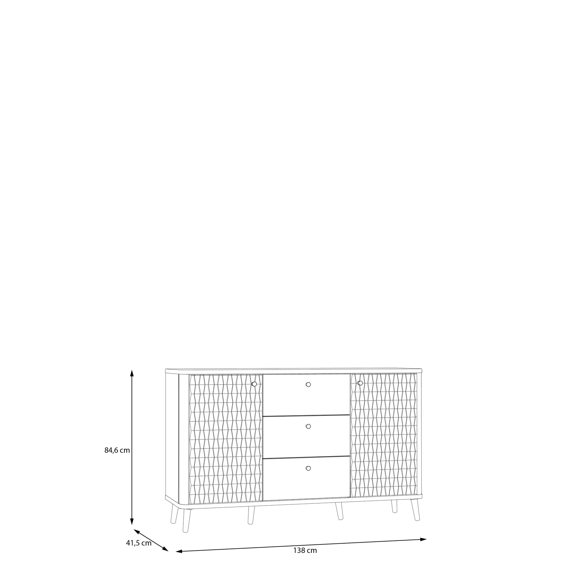 #Lefkadas balta komoda# - #Maxibaldai#