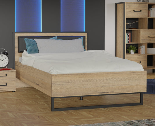 Oriental Tree lova natūralaus ąžuolo spalvos