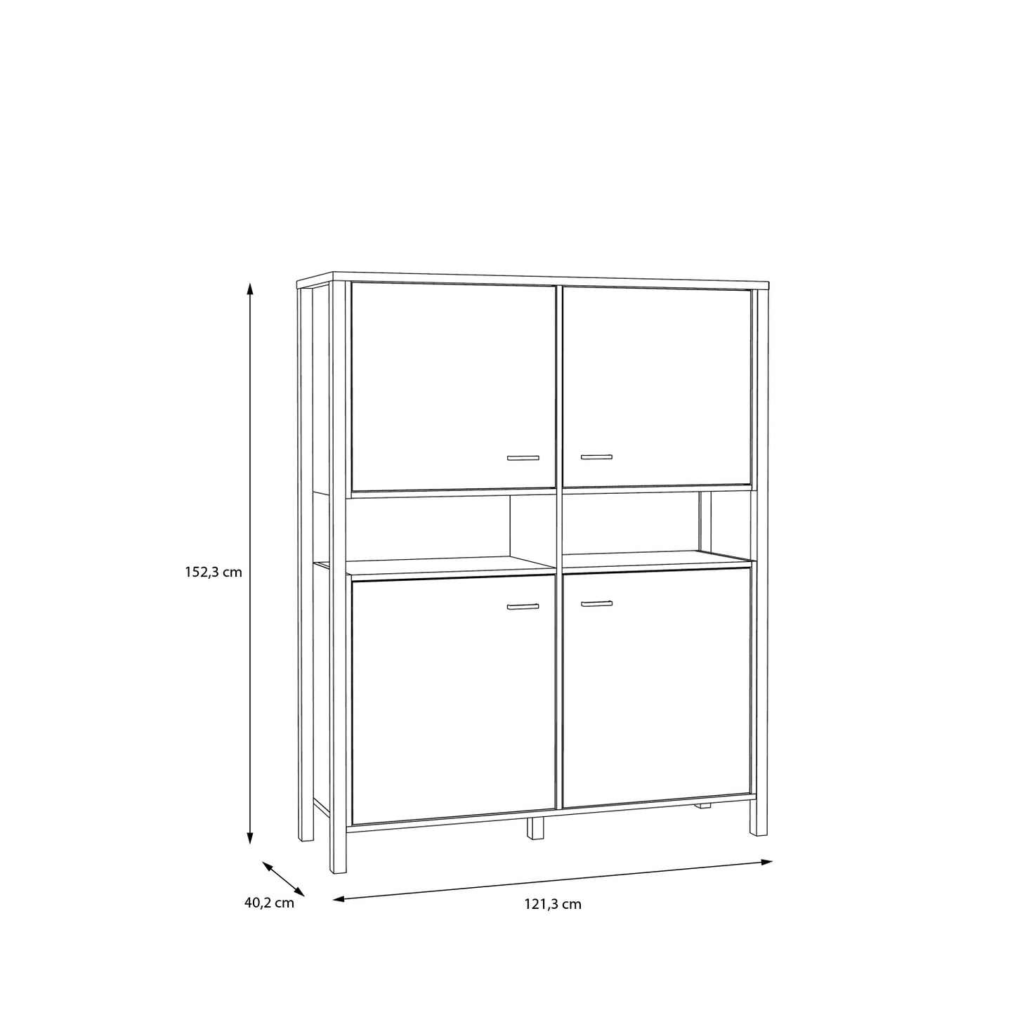#Lefkadas balta komoda# - #Maxibaldai#