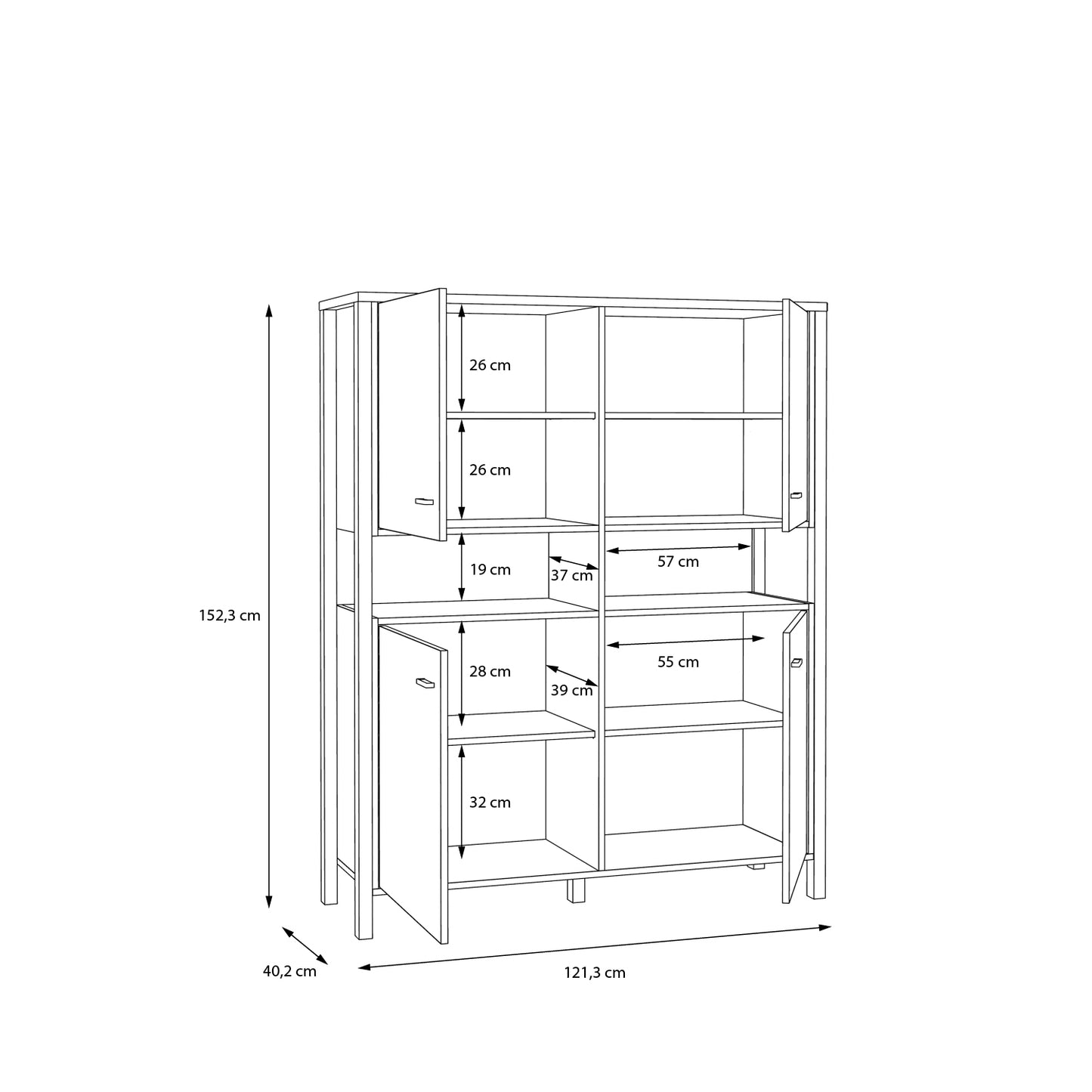 #Lefkadas balta komoda# - #Maxibaldai#