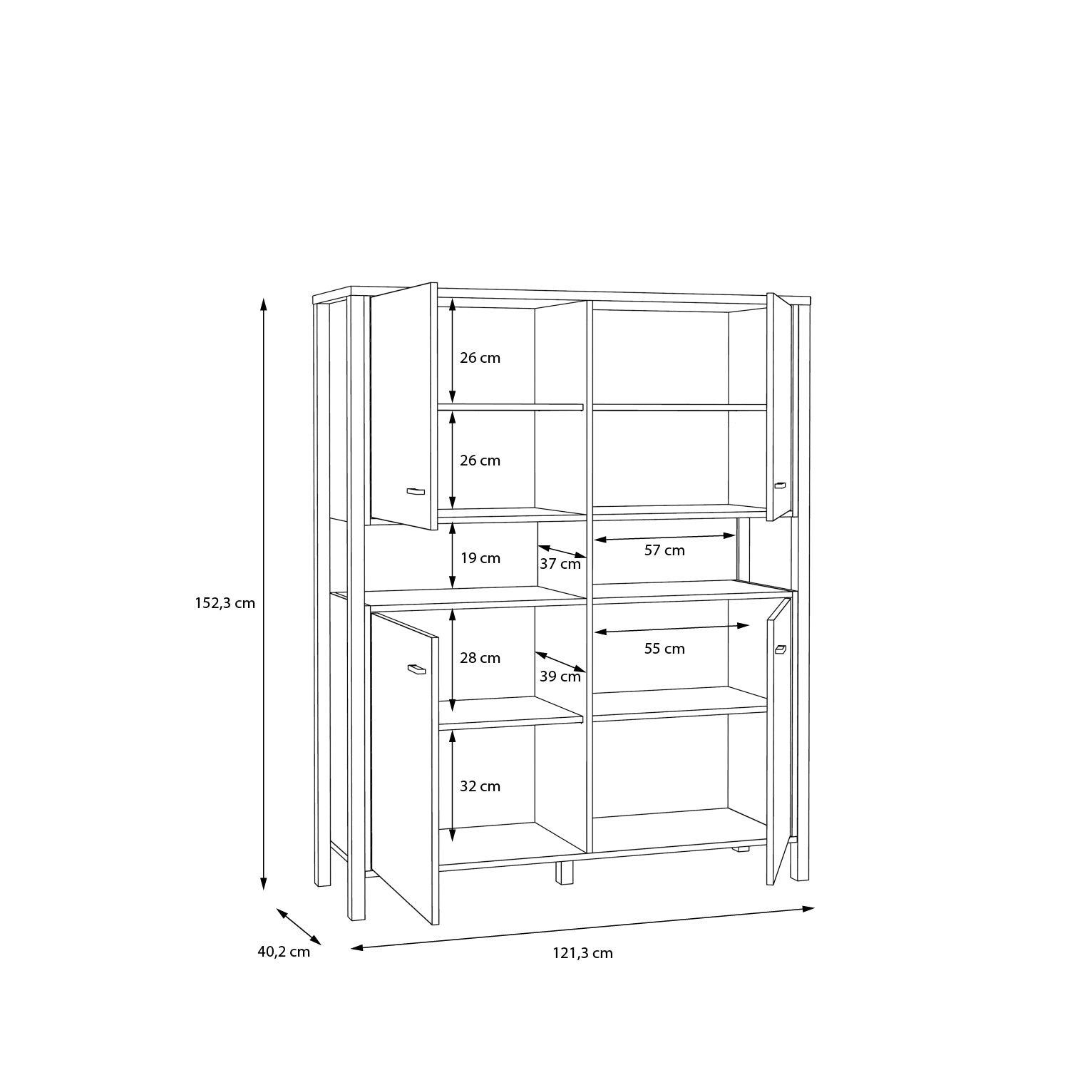 #Lefkadas balta komoda# - #Maxibaldai#