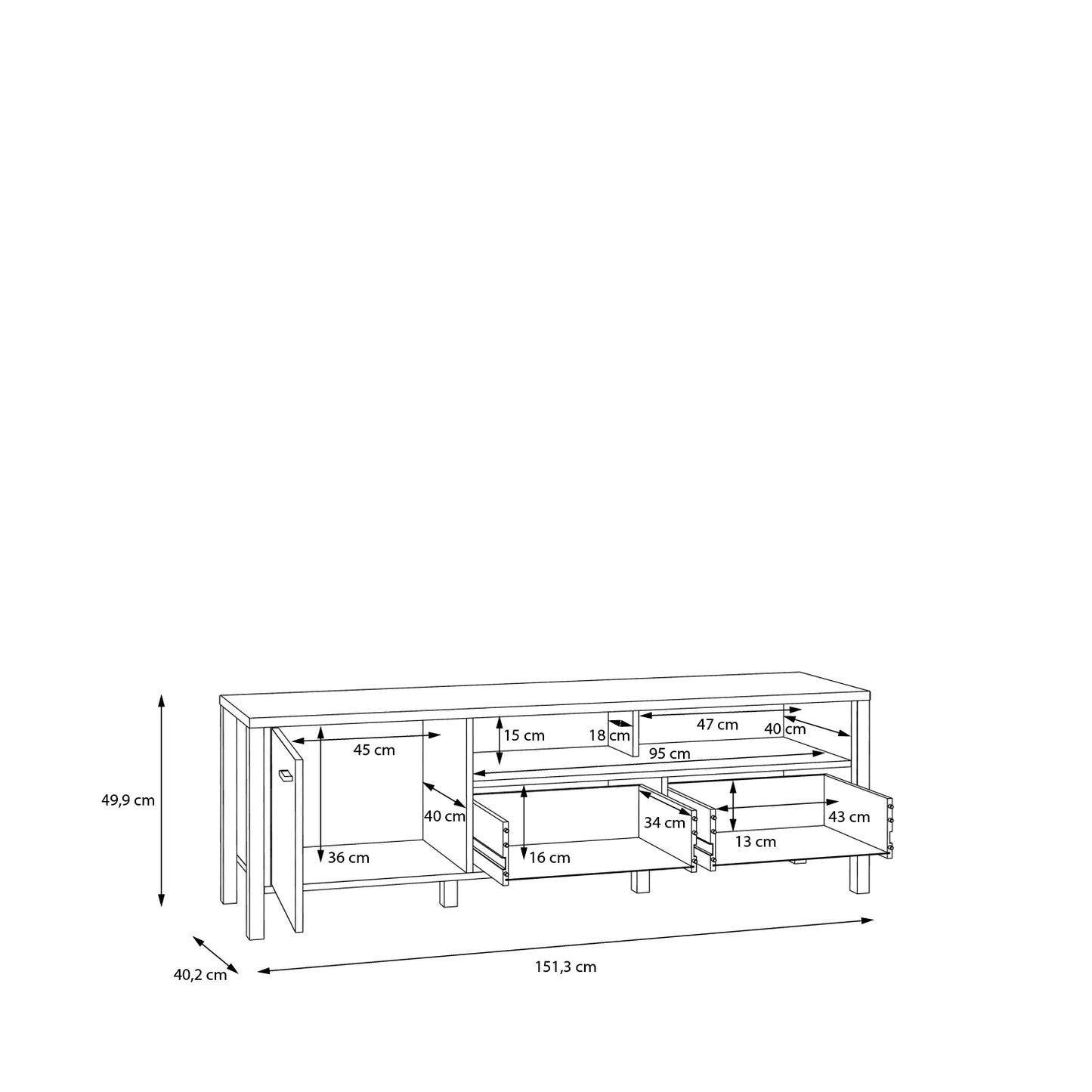 #Lefkadas balta komoda# - #Maxibaldai#