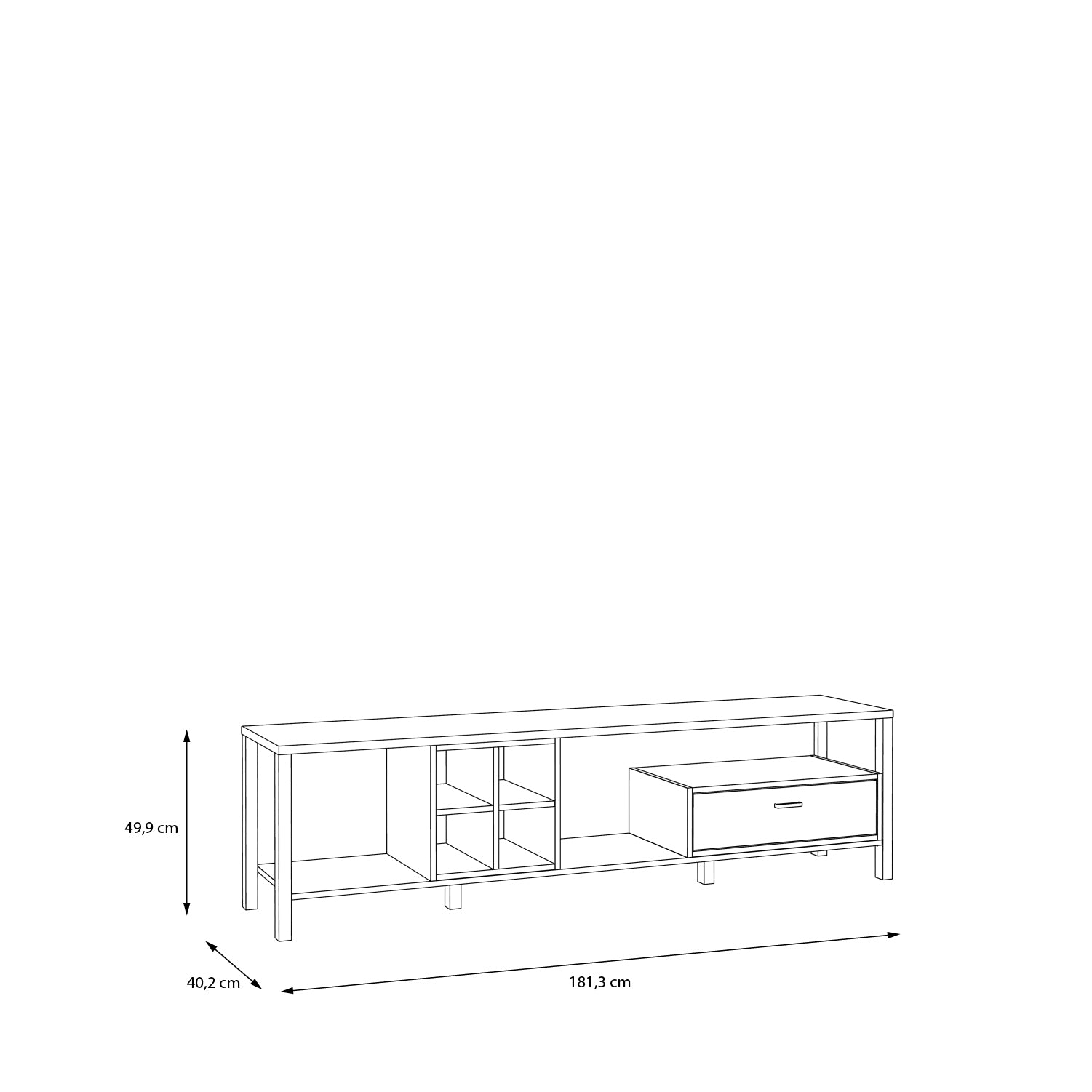 #Lefkadas balta komoda# - #Maxibaldai#