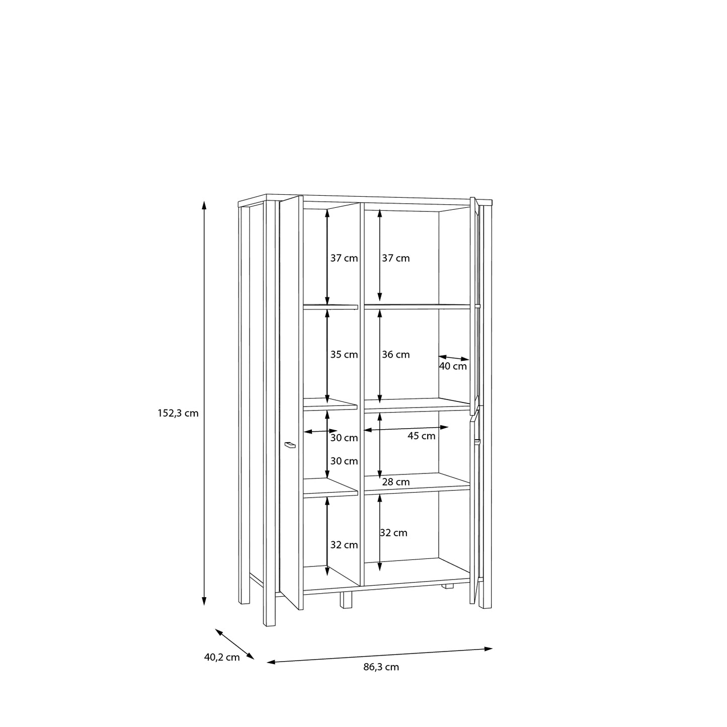#Lefkadas balta komoda# - #Maxibaldai#
