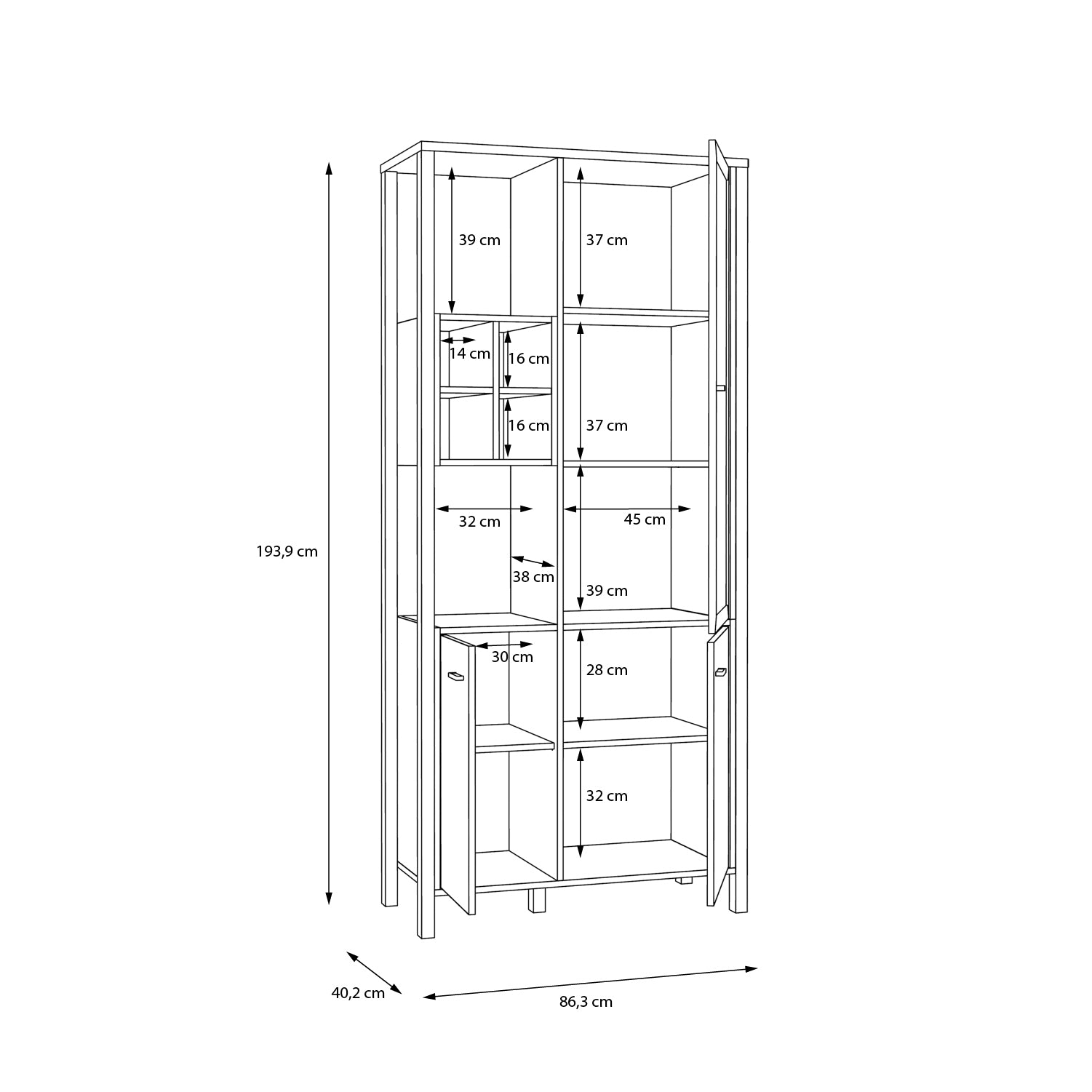 #Lefkadas balta komoda# - #Maxibaldai#