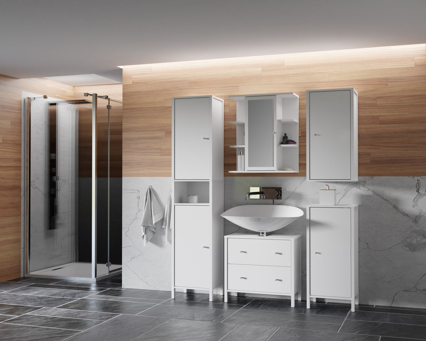 Pakabinama vonios spintelė Ipsarion