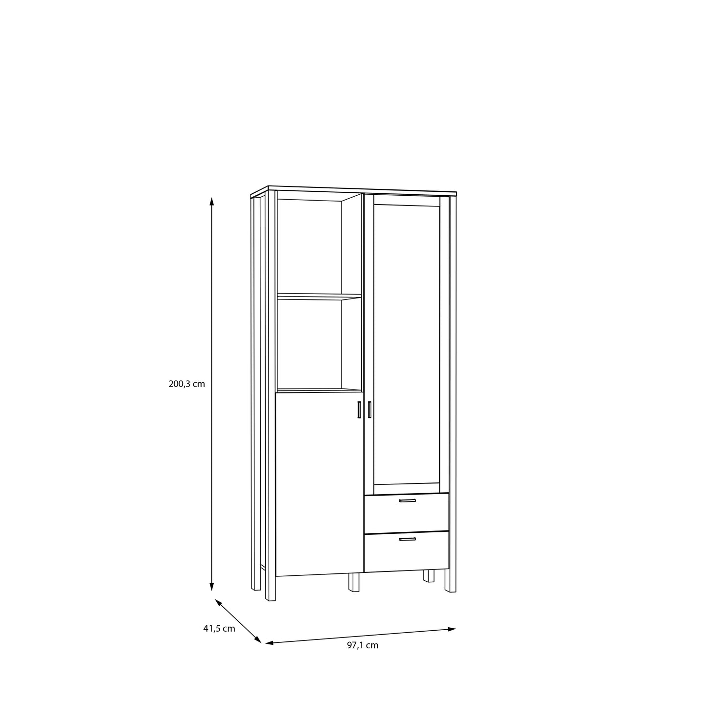 #Lefkadas balta komoda# - #Maxibaldai#