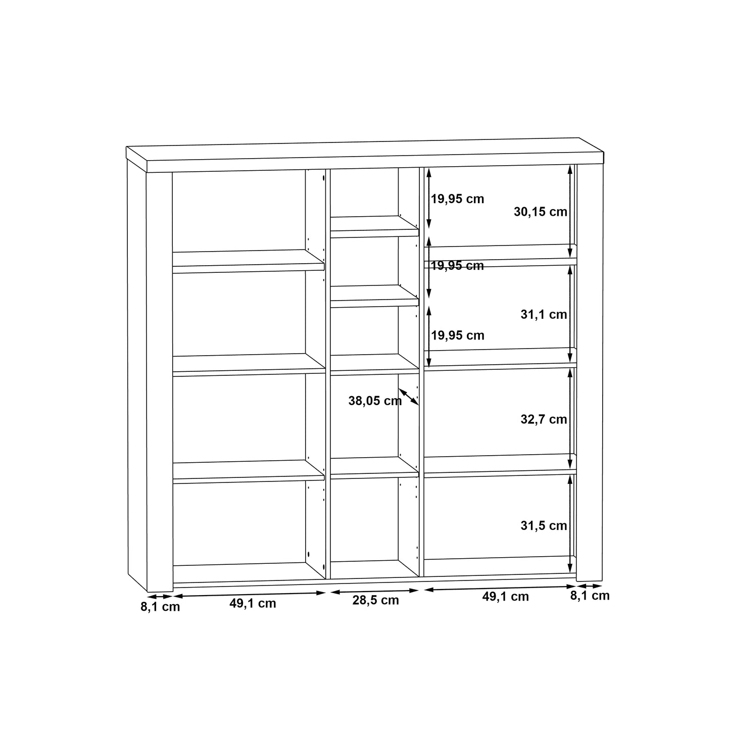 #Lefkadas balta komoda# - #Maxibaldai#