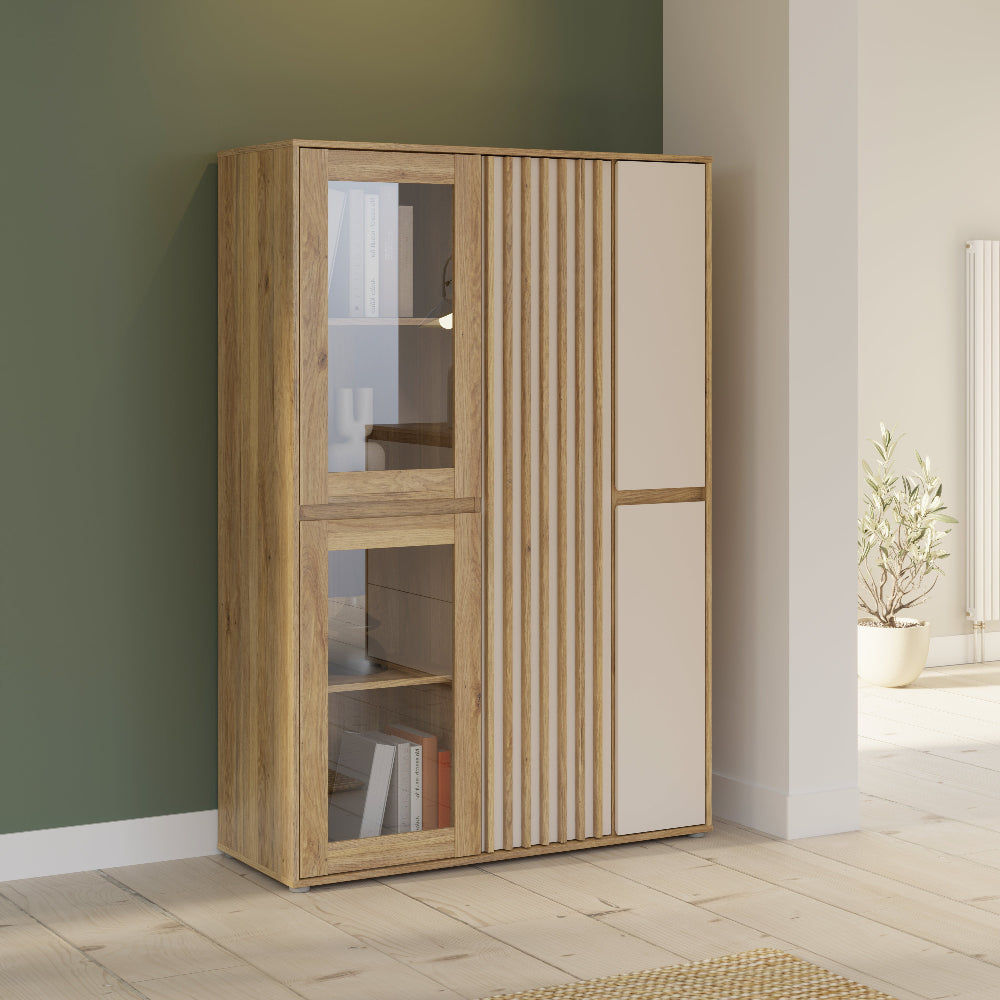 Indauja Eliston smėlio ir medžio spalvos derinys