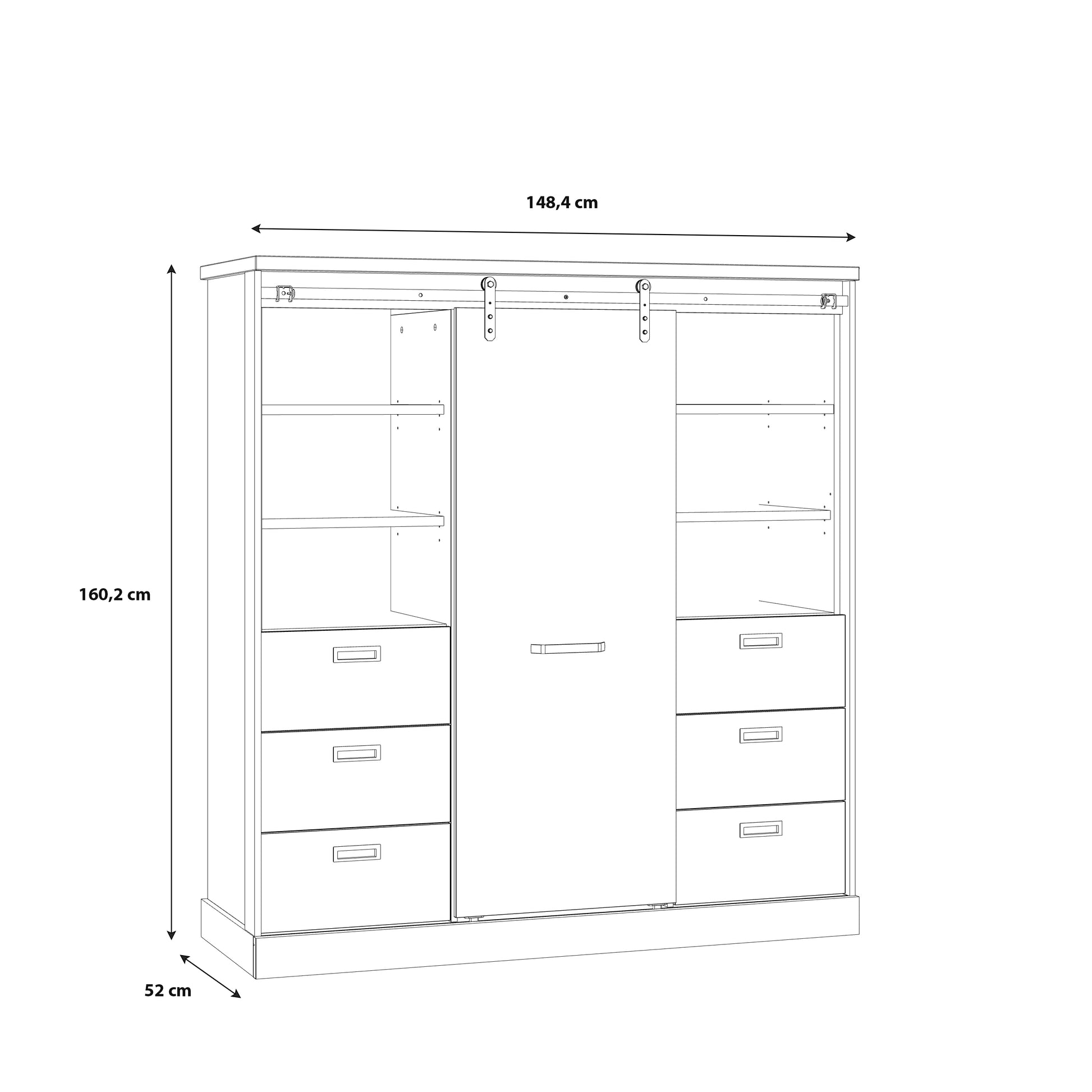 #Lefkadas balta komoda# - #Maxibaldai#