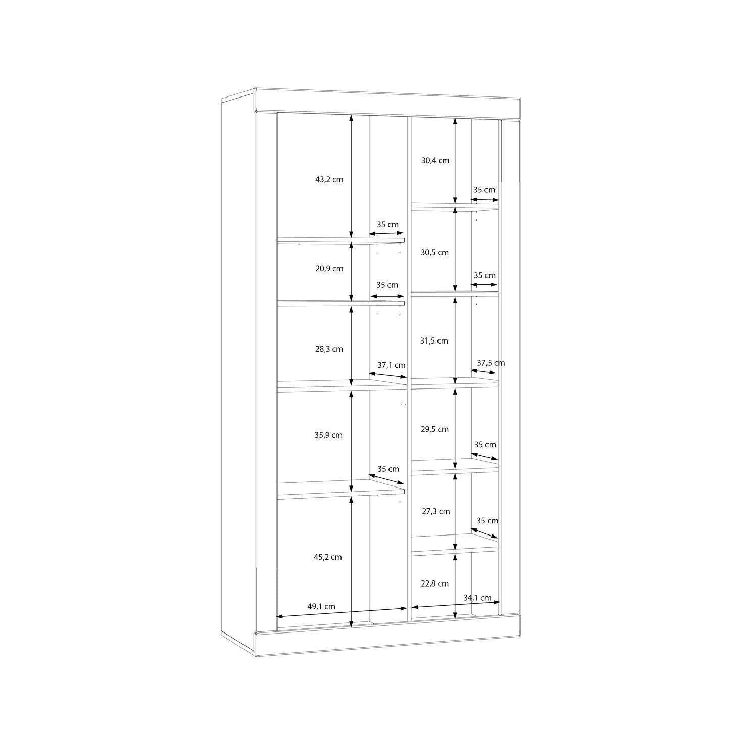 #Lefkadas balta komoda# - #Maxibaldai#