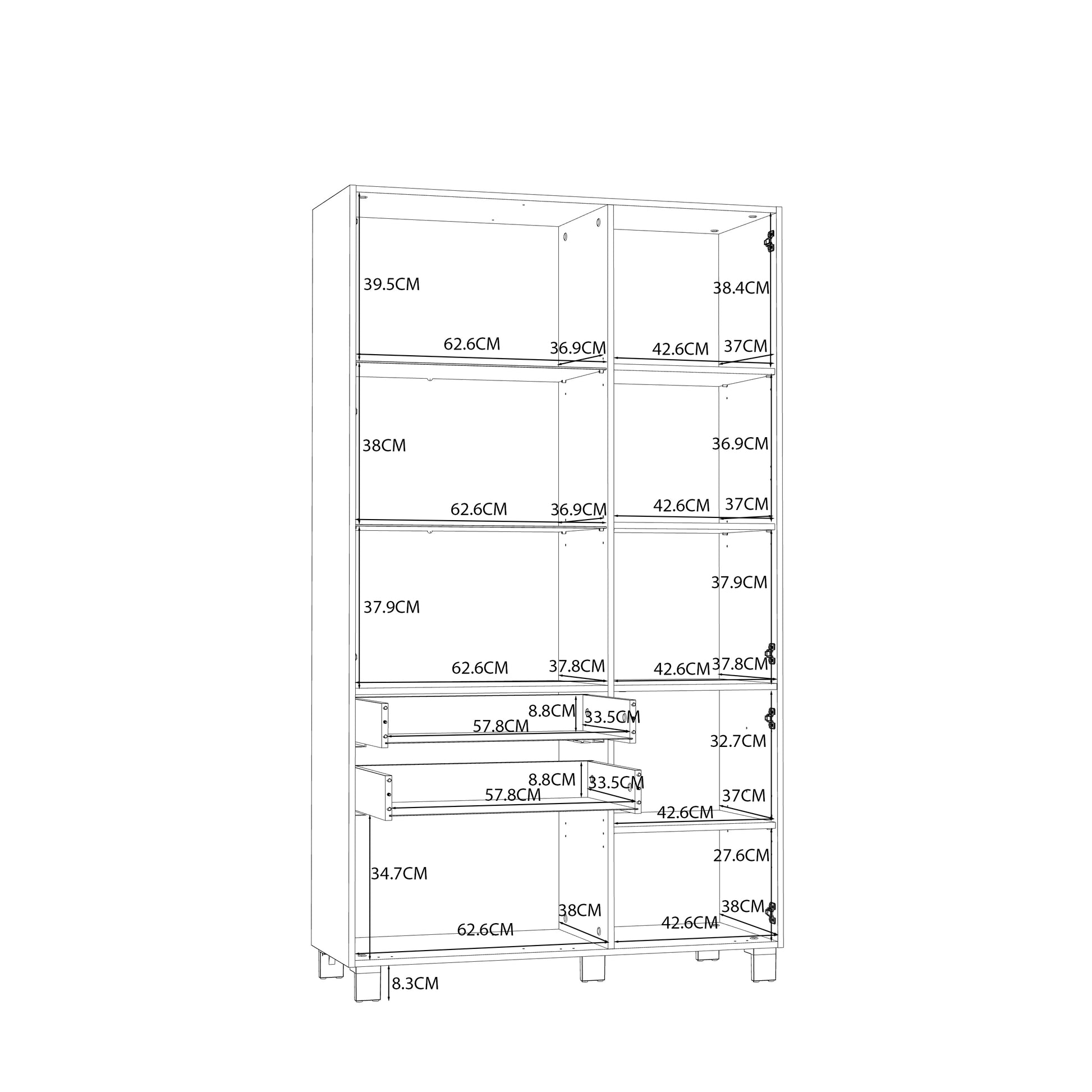 #Lefkadas balta komoda# - #Maxibaldai#