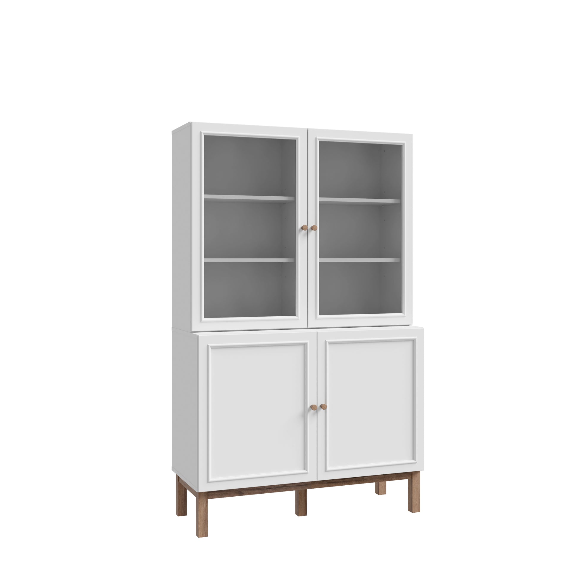 Penkrige indauja su šviesiomis ir stiklinėmis durelėmis