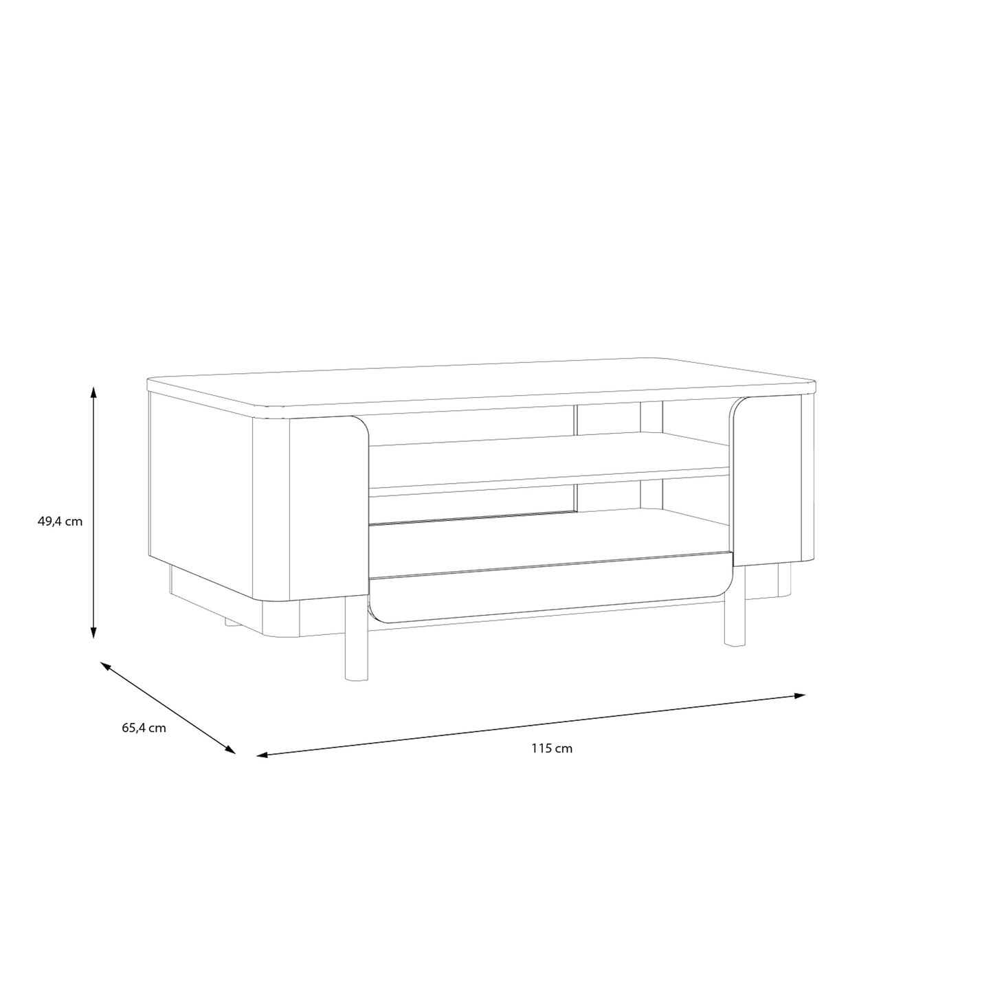#Lefkadas balta komoda# - #Maxibaldai#