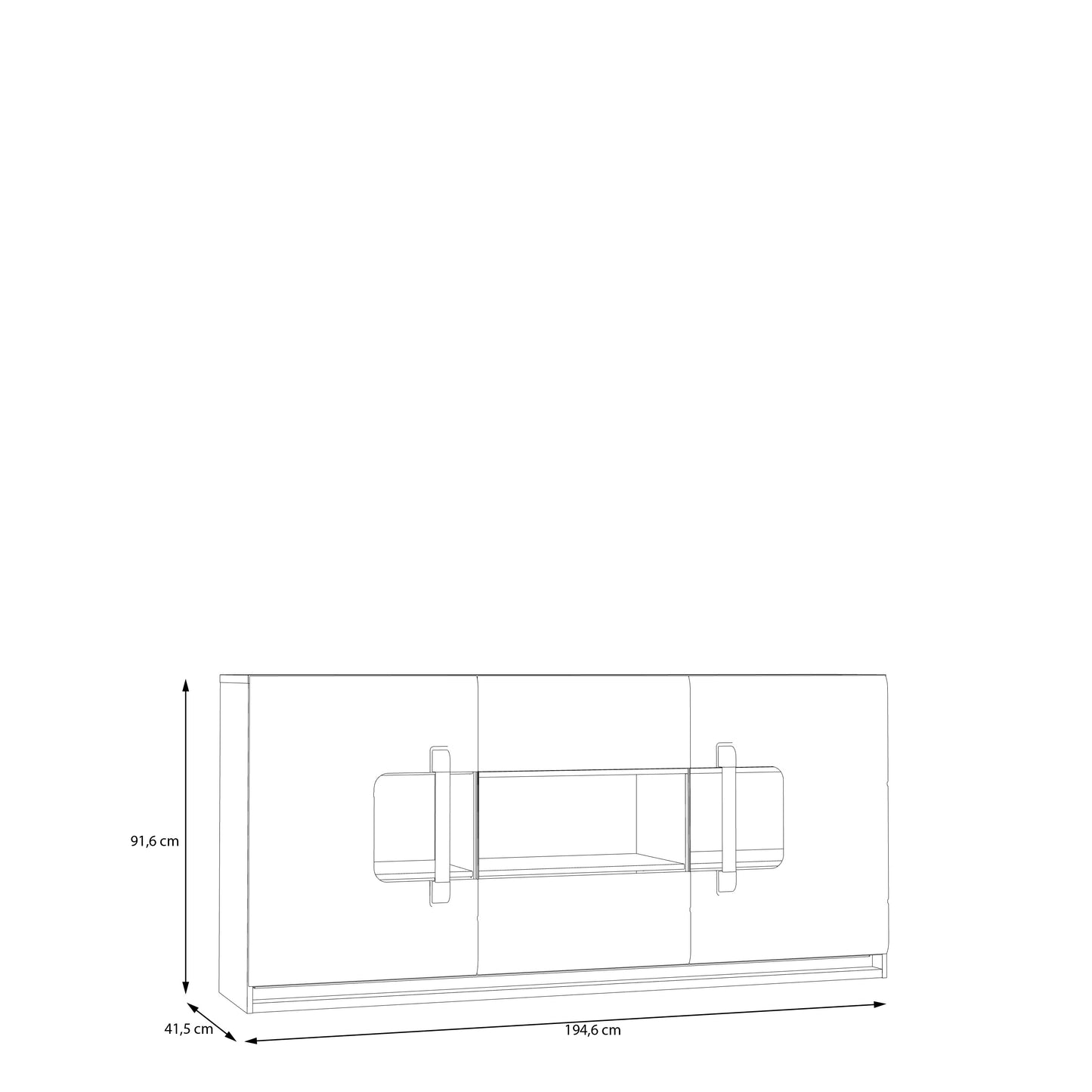 #Lefkadas balta komoda# - #Maxibaldai#