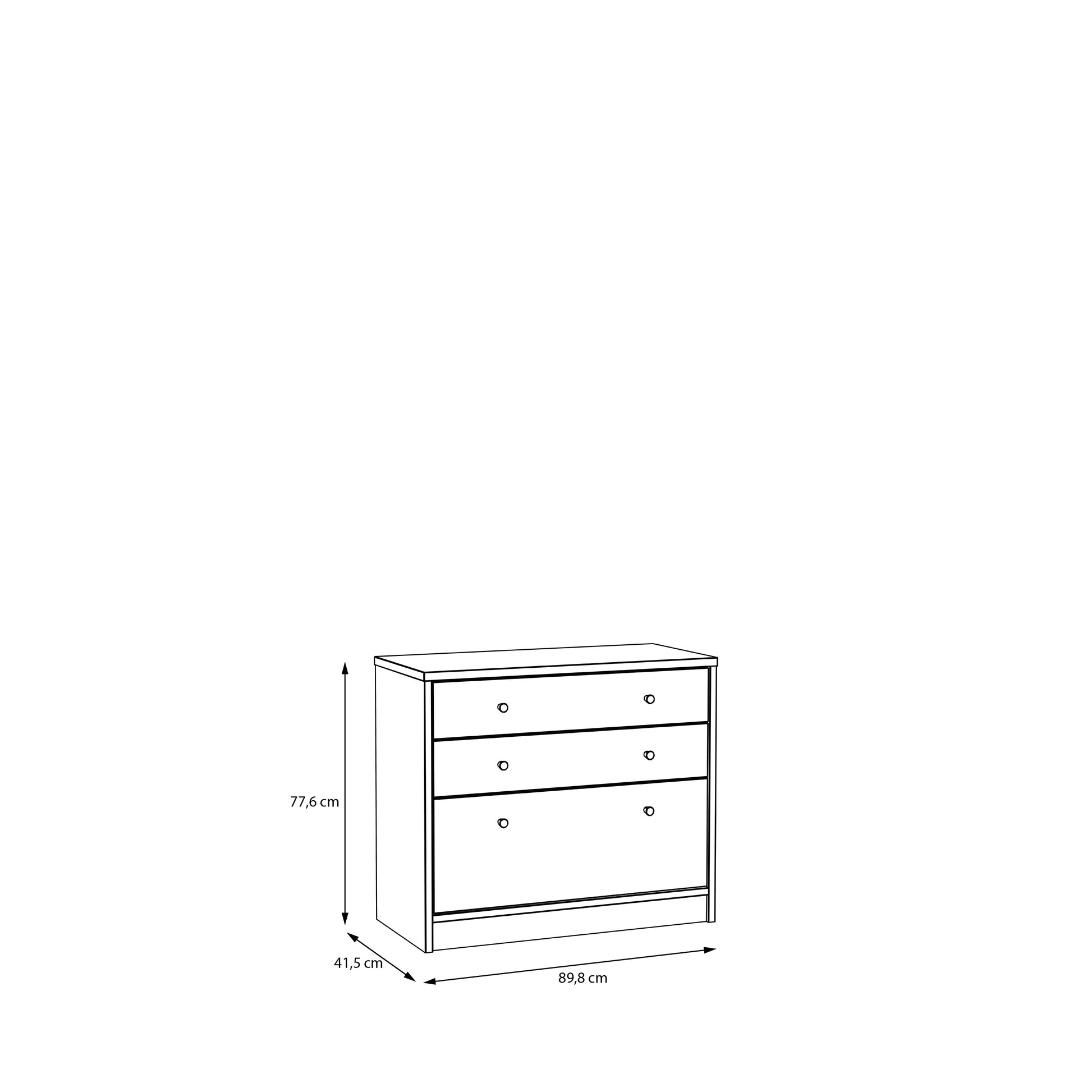 #Lefkadas balta komoda# - #Maxibaldai#