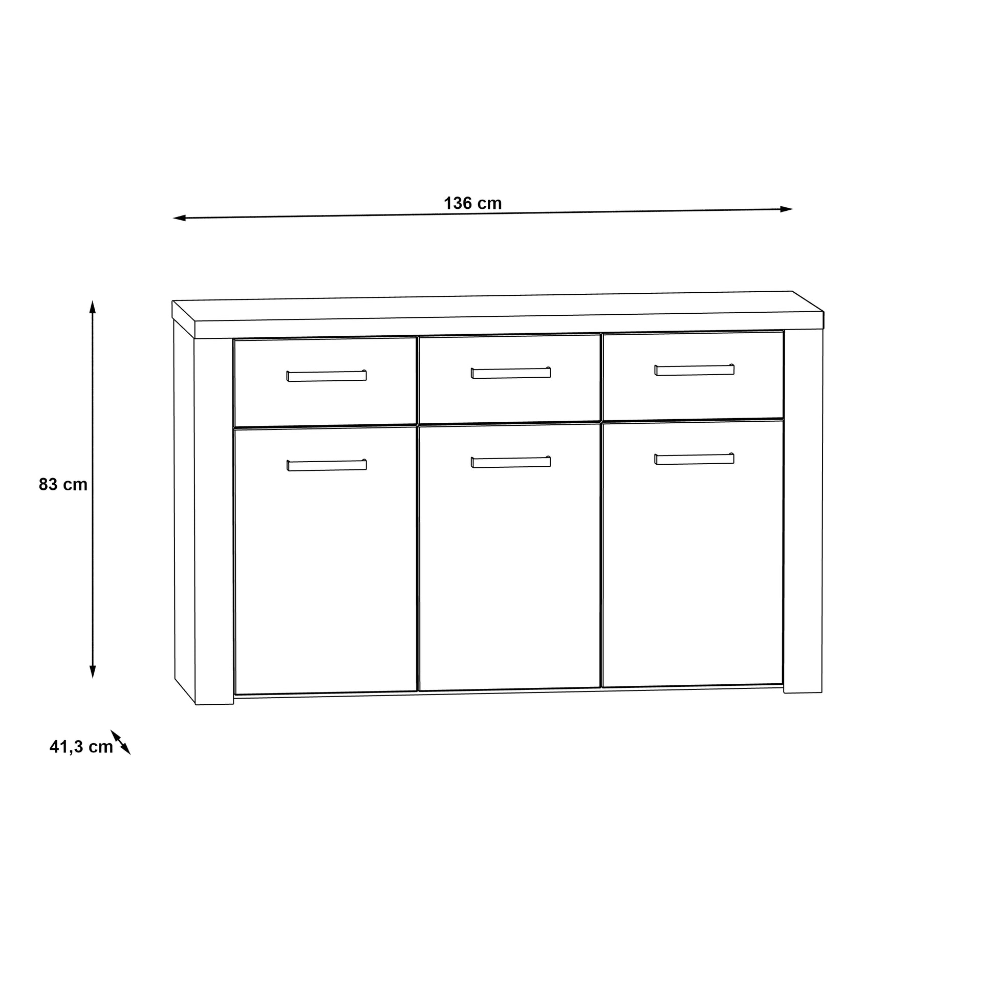#Lefkadas balta komoda# - #Maxibaldai#