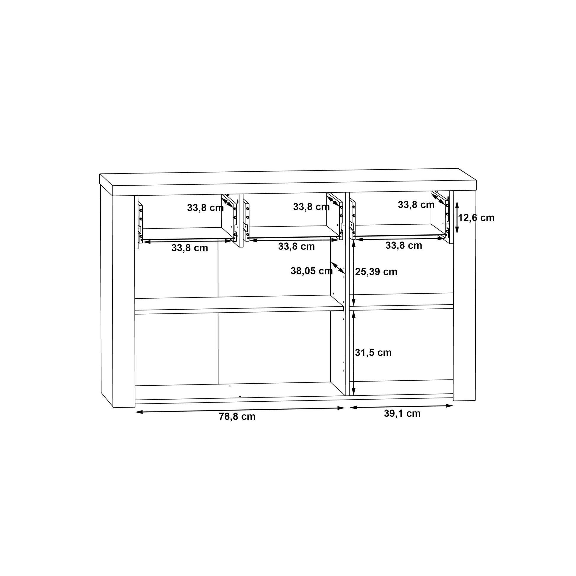 #Lefkadas balta komoda# - #Maxibaldai#