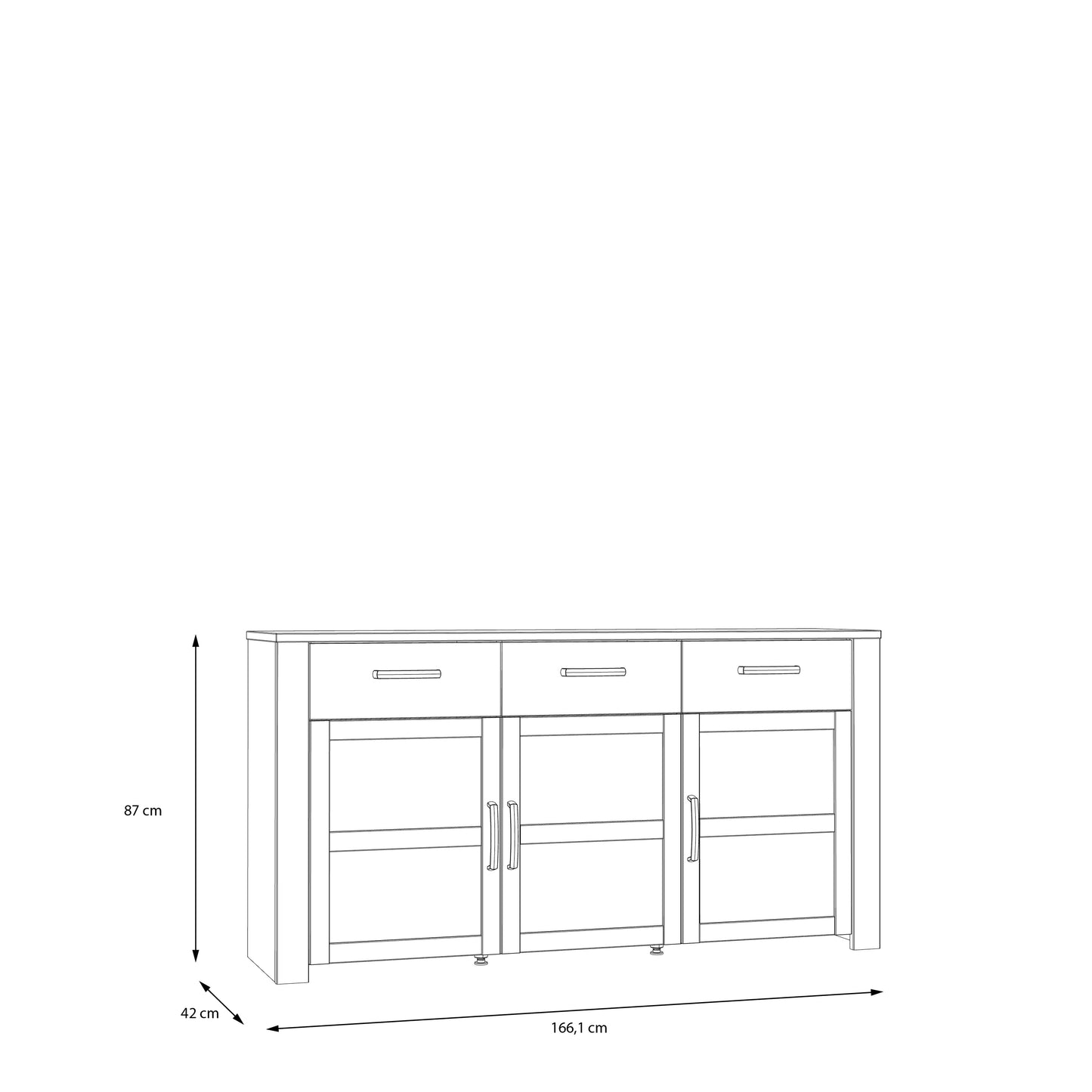 #Lefkadas balta komoda# - #Maxibaldai#