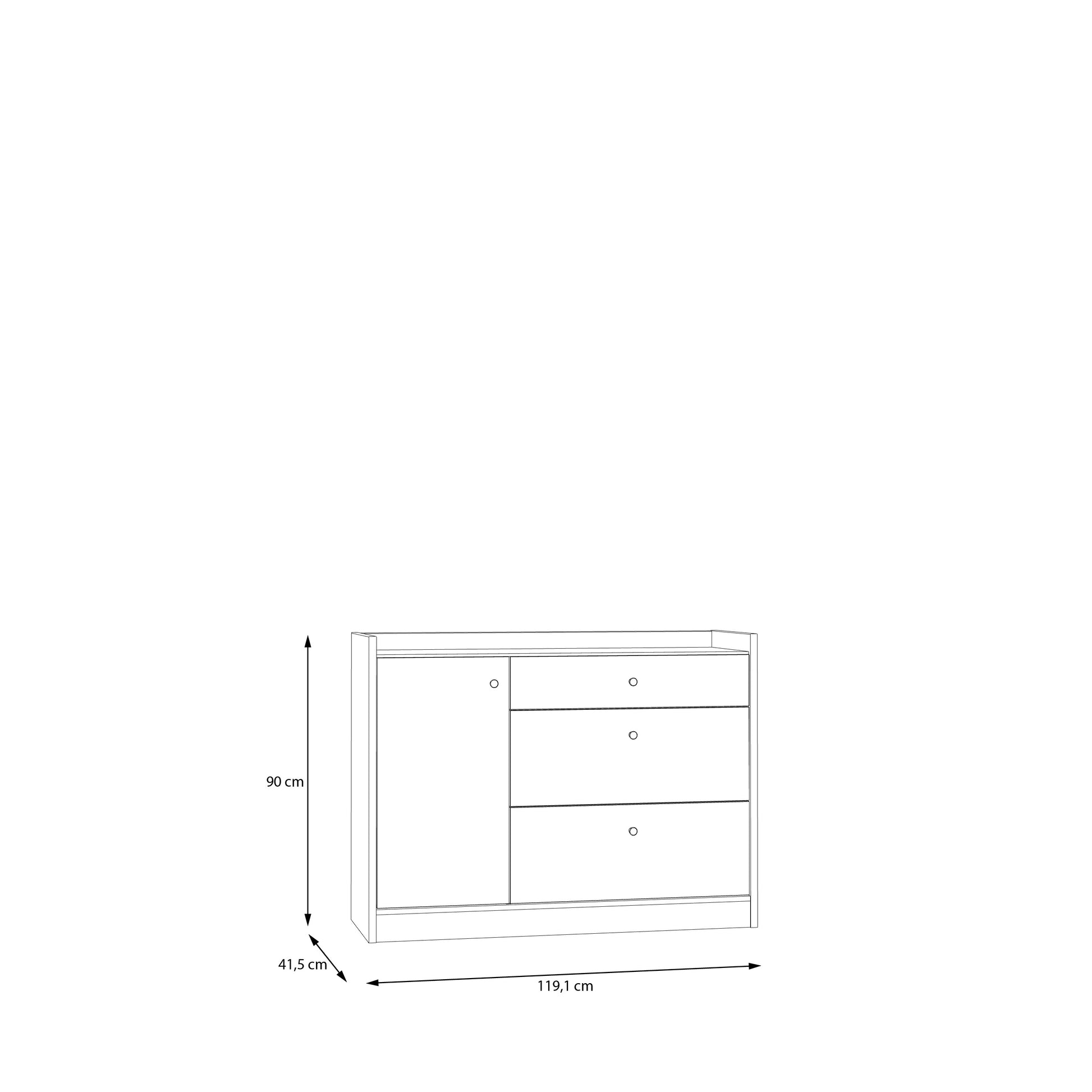 #Lefkadas balta komoda# - #Maxibaldai#