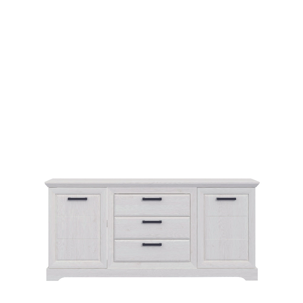 Cortella komoda su 2 durelėmis ir 3 stalčiais