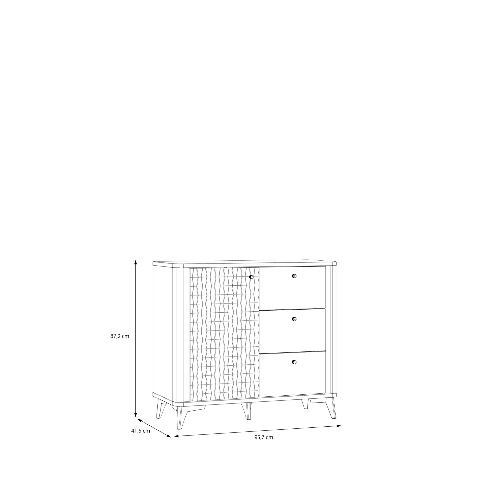 #Lefkadas balta komoda# - #Maxibaldai#