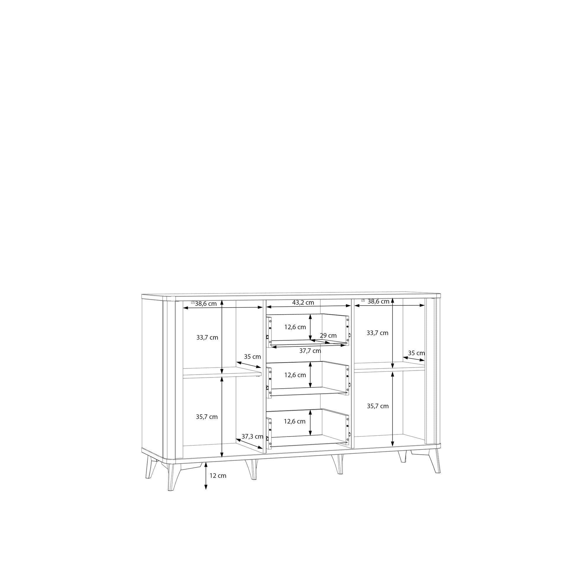 #Lefkadas balta komoda# - #Maxibaldai#