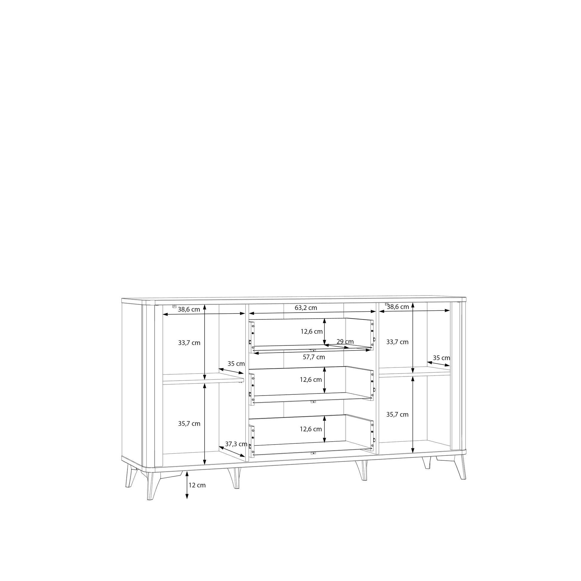 #Lefkadas balta komoda# - #Maxibaldai#