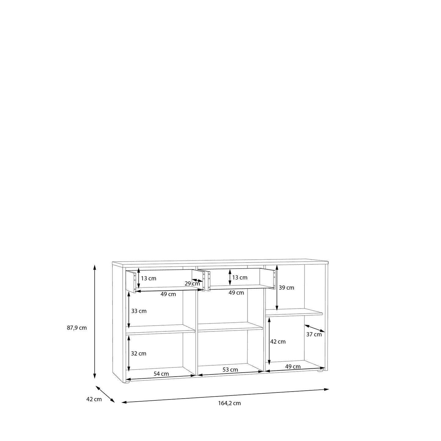 #Lefkadas balta komoda# - #Maxibaldai#